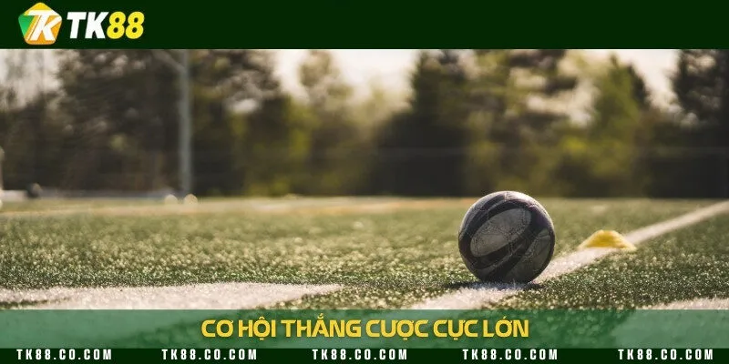 Lựa chọn tỷ lệ cược và nhận thưởng lớn từ TK88