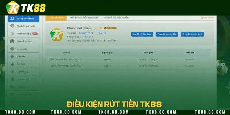 Nắm vững các điều kiện rút tiền trực tuyến để tránh sai sót khi giao dịch